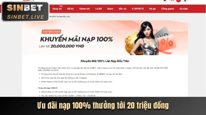 Ưu đãi nạp lại hàng ngày cho casino trực tuyến 5699win